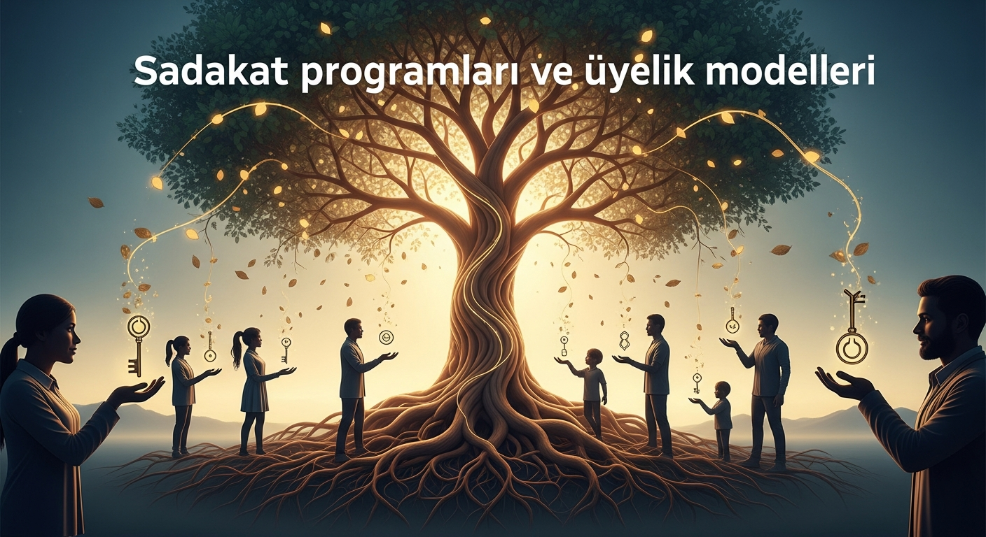9) Sadakat programları ve üyelik modelleri