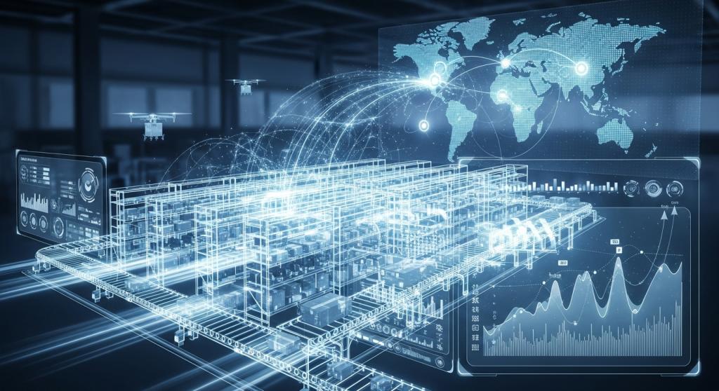 E-Ticaret İçin Dijital İkiz Teknolojisi: Depo, Lojistik ve Talep Tahmini