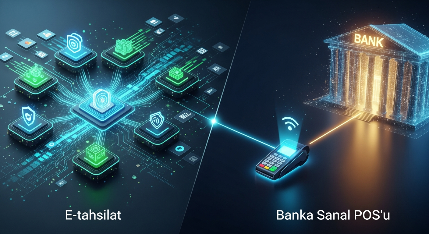 E-tahsilat ile banka sanal POS’u arasında ne fark var?